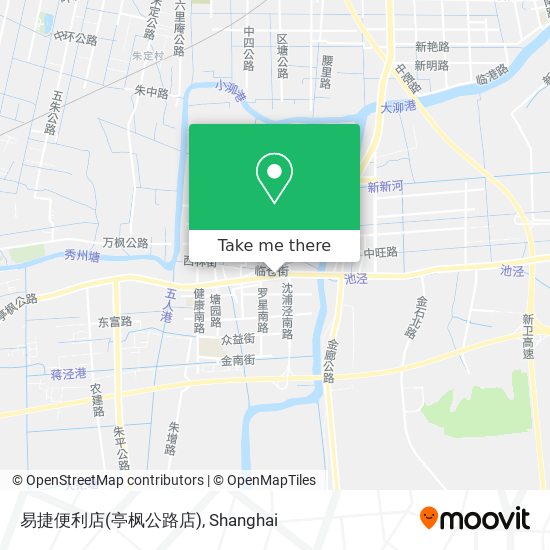 易捷便利店(亭枫公路店) map