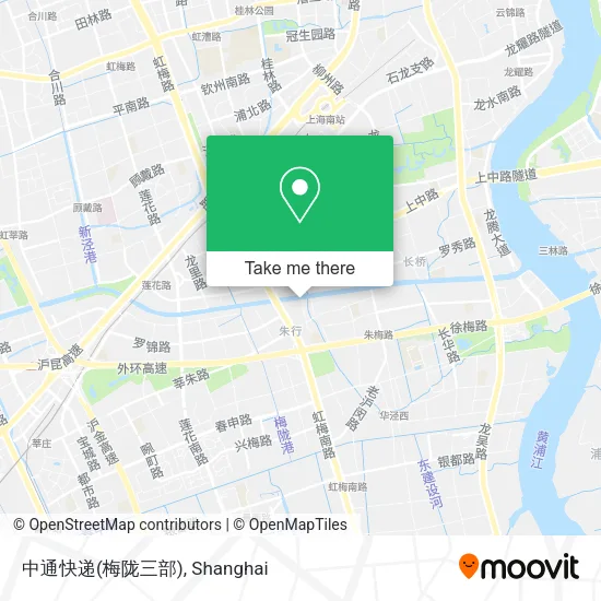 中通快递(梅陇三部) map