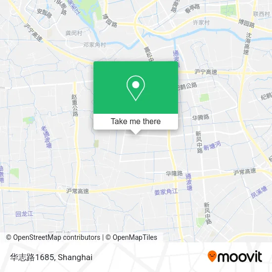 华志路1685 map