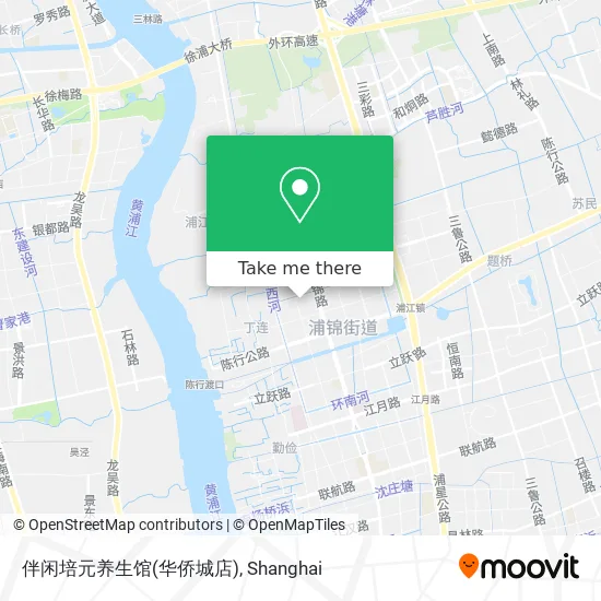伴闲培元养生馆(华侨城店) map