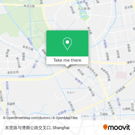 东贤路与漕廊公路交叉口 map