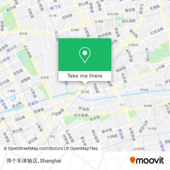 弹个车体验店 map