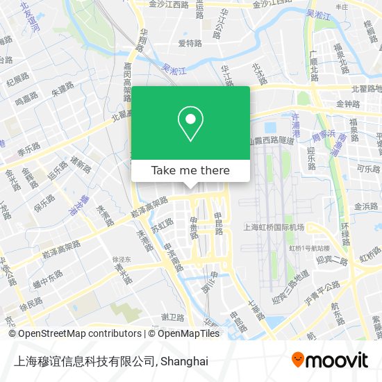 上海穆谊信息科技有限公司 map