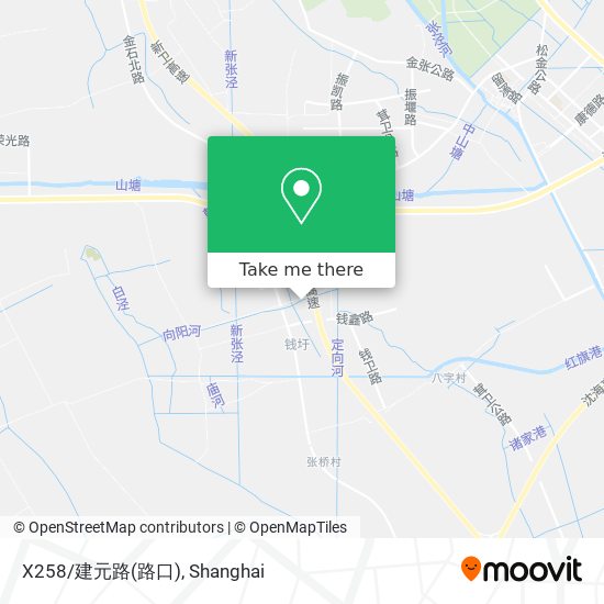 X258/建元路(路口) map