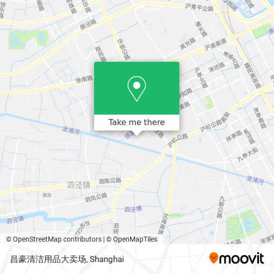 昌豪清洁用品大卖场 map