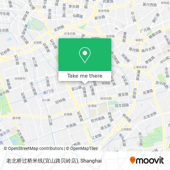 老北桥过桥米线(宜山路贝岭店) map