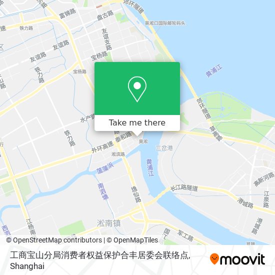 工商宝山分局消费者权益保护合丰居委会联络点 map