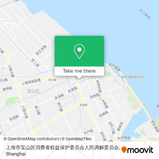 上海市宝山区消费者权益保护委员会人民调解委员会 map