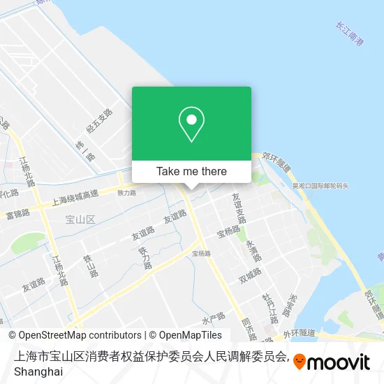 上海市宝山区消费者权益保护委员会人民调解委员会 map