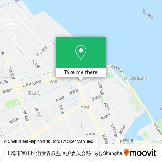 上海市宝山区消费者权益保护委员会秘书处 map
