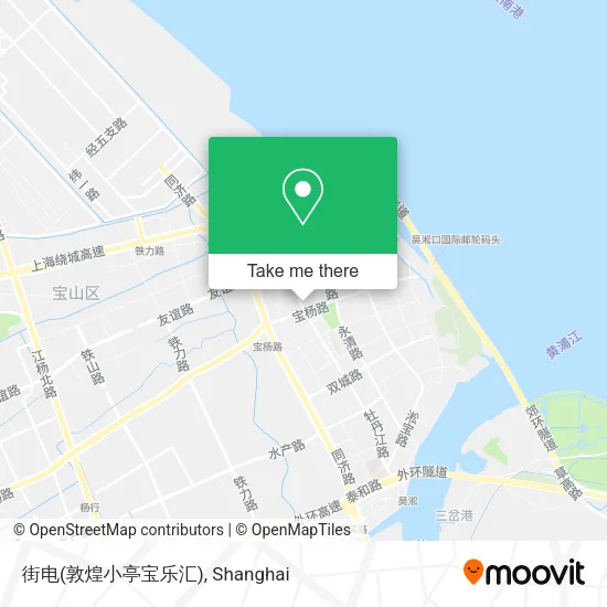 街电(敦煌小亭宝乐汇) map