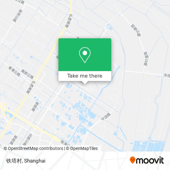 铁塔村 map