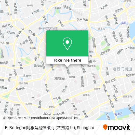 El Bodegon阿根廷秘鲁餐厅(常熟路店) map