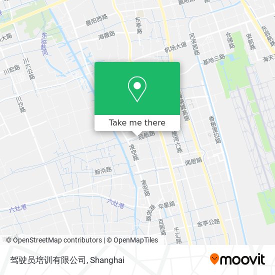 驾驶员培训有限公司 map