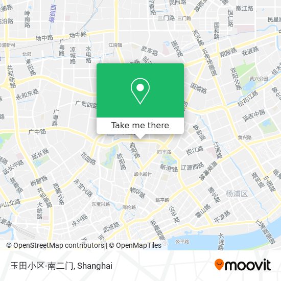 玉田小区-南二门 map