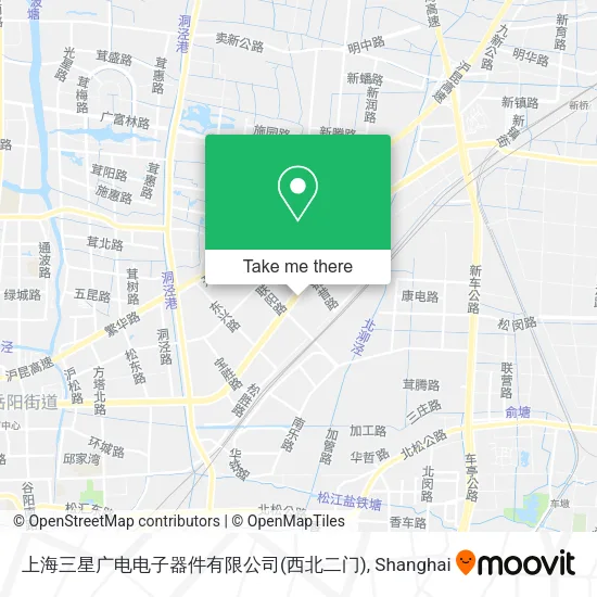 上海三星广电电子器件有限公司(西北二门) map