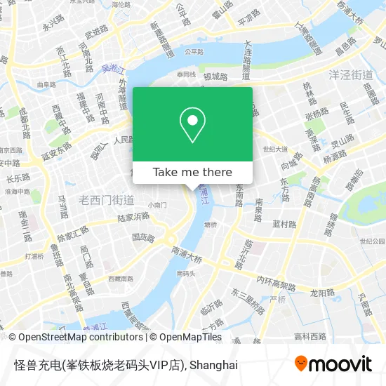 怪兽充电(峯铁板烧老码头VIP店) map