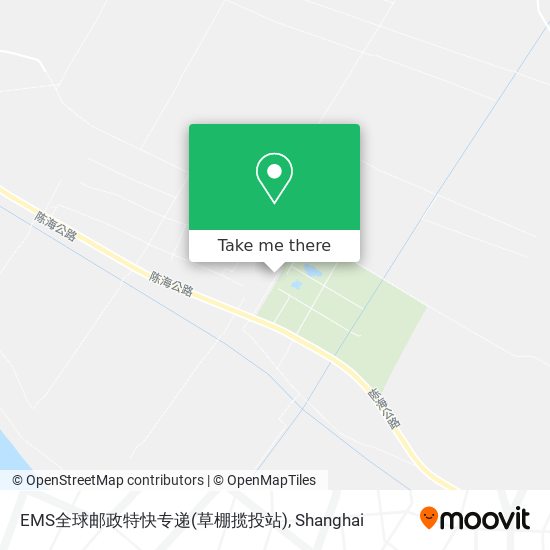 EMS全球邮政特快专递(草棚揽投站) map