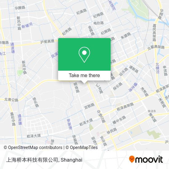 上海桥本科技有限公司 map