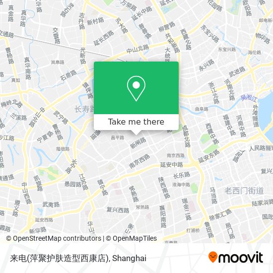 来电(萍聚护肤造型西康店) map