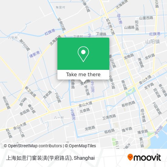 上海如意门窗装潢(学府路店) map