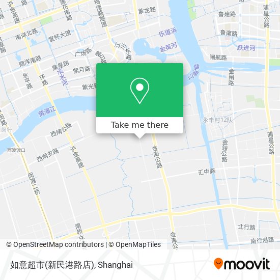 如意超市(新民港路店) map