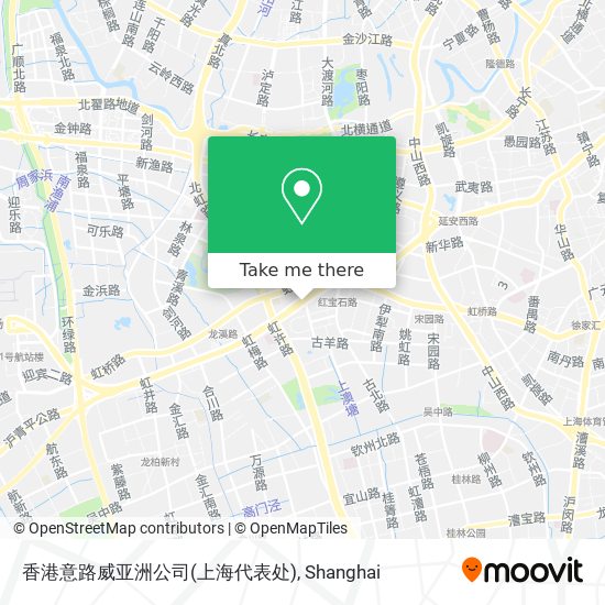 香港意路威亚洲公司(上海代表处) map