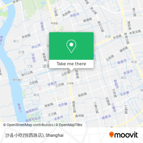 沙县小吃(恒西路店) map