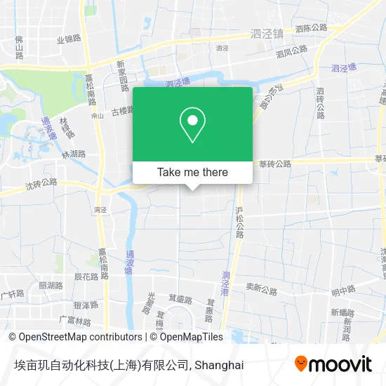 埃亩玑自动化科技(上海)有限公司 map