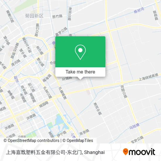 上海嘉戬塑料五金有限公司-东北门 map