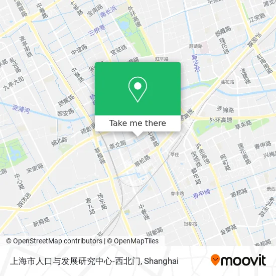 上海市人口与发展研究中心-西北门 map