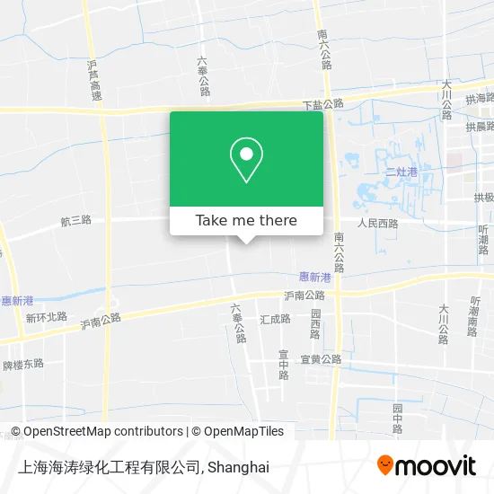 上海海涛绿化工程有限公司 map