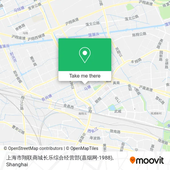 上海市翔联商城长乐综合经营部(嘉烟网-1988) map