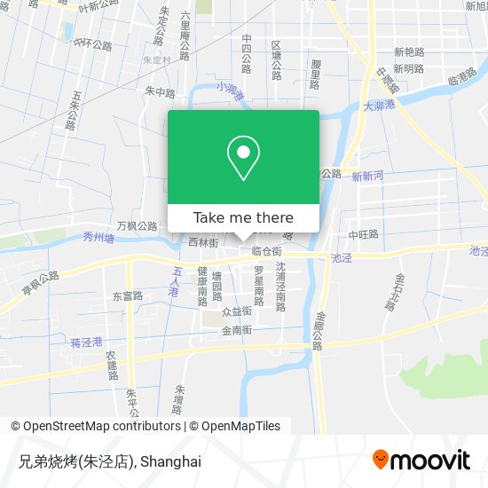 兄弟烧烤(朱泾店) map