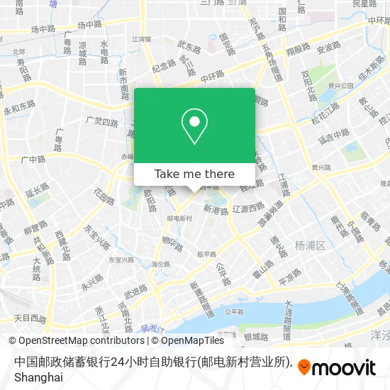 中国邮政储蓄银行24小时自助银行(邮电新村营业所) map