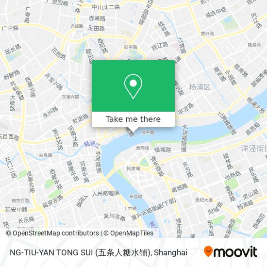 NG-TIU-YAN TONG SUI (五条人糖水铺) map
