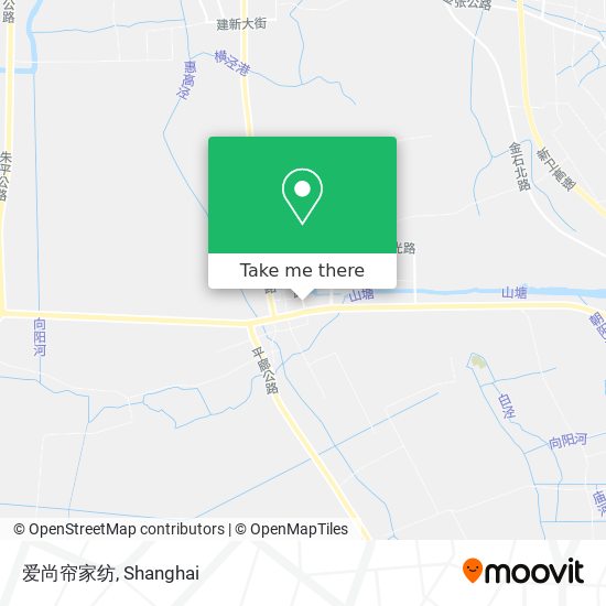 爱尚帘家纺 map