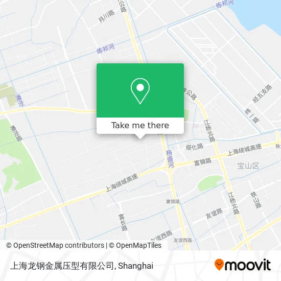上海龙钢金属压型有限公司 map