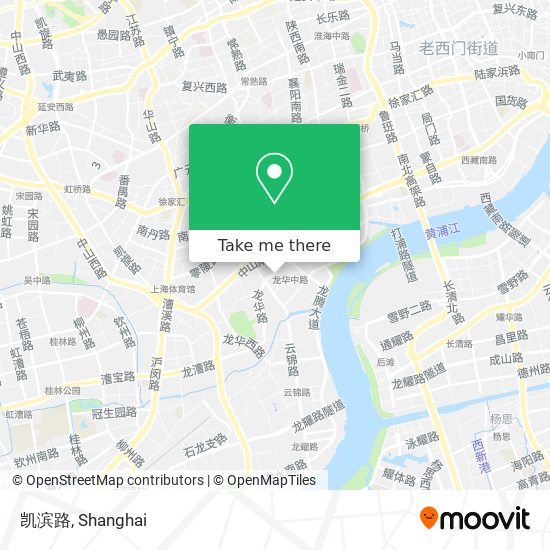 凯滨路 map