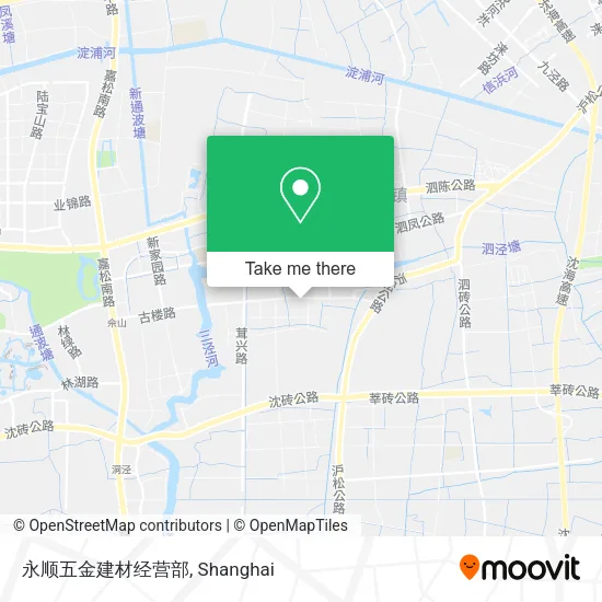永顺五金建材经营部 map