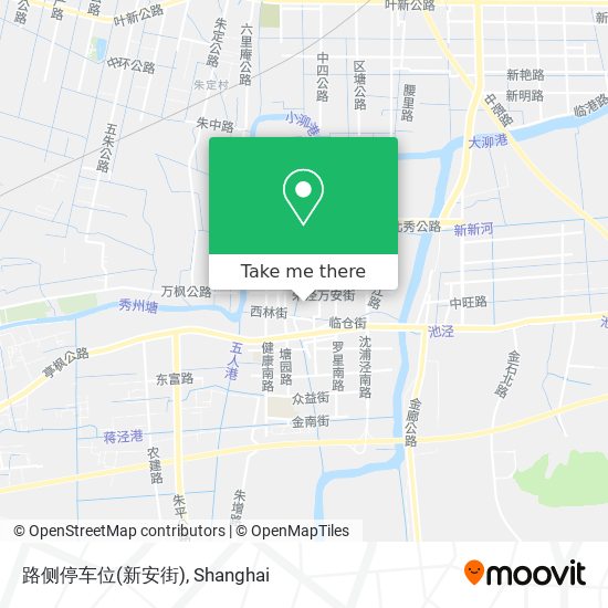 路侧停车位(新安街) map