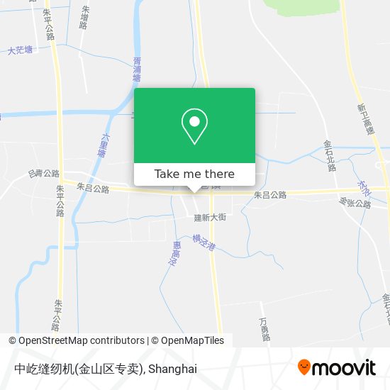 中屹缝纫机(金山区专卖) map
