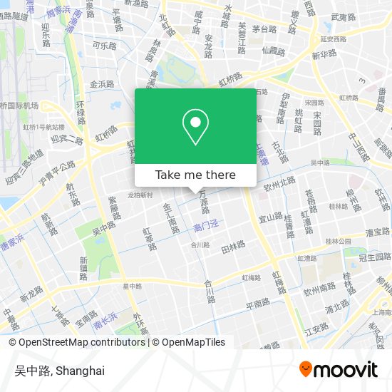 吴中路 map