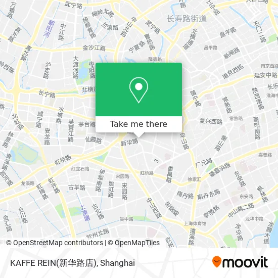 KAFFE REIN(新华路店) map