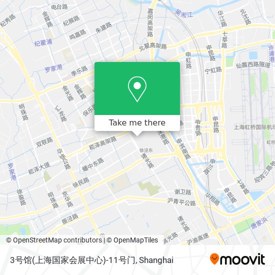 3号馆(上海国家会展中心)-11号门 map