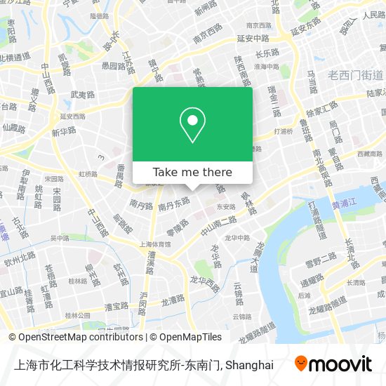 上海市化工科学技术情报研究所-东南门 map