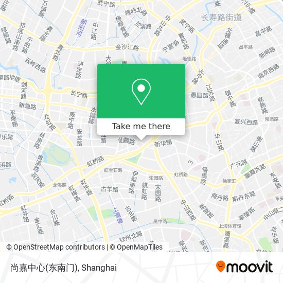 尚嘉中心(东南门) map