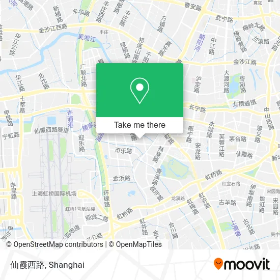 仙霞西路 map