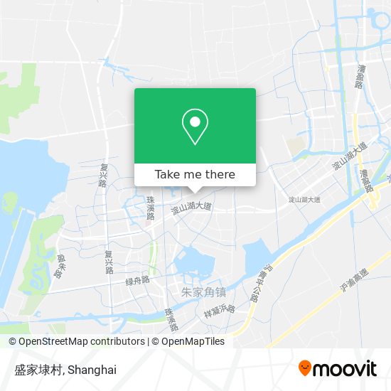 盛家埭村 map