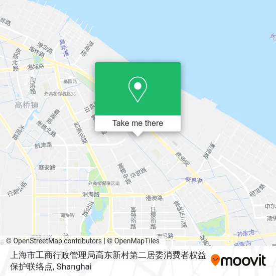 上海市工商行政管理局高东新村第二居委消费者权益保护联络点 map